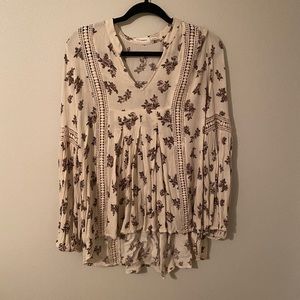 Blue Pepper Long Sleeve Blouse